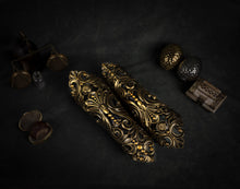 Load image into Gallery viewer, Gold Latex Bracers