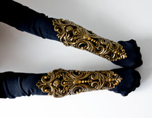 Load image into Gallery viewer, Gold Latex Bracers