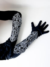 Load image into Gallery viewer, Silver Latex Bracers