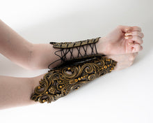 Load image into Gallery viewer, Gold Latex Bracers