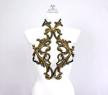 Load image into Gallery viewer, Gold Harness/Breastplate