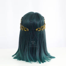 Load image into Gallery viewer, Gold Latex Filigree Circlet Crown

