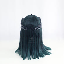 Load image into Gallery viewer, Silver Latex Circlet Crown