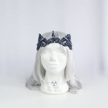 Load image into Gallery viewer, Silver Latex Circlet Crown