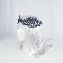 Load image into Gallery viewer, Silver Latex Circlet Crown