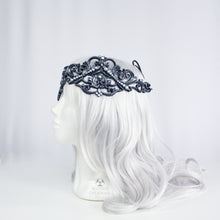 Load image into Gallery viewer, Silver Latex Circlet Crown