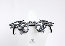 Load image into Gallery viewer, Silver Latex Shoulder-piece