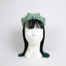 Load image into Gallery viewer, Verdigris Latex Crown Tiara