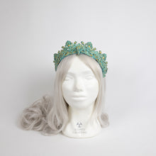Load image into Gallery viewer, Verdigris Latex Crown Tiara