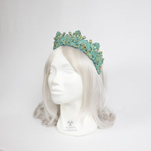 Load image into Gallery viewer, Verdigris Latex Crown Tiara