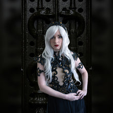 Load image into Gallery viewer, Black Latex Harness/Breastplate