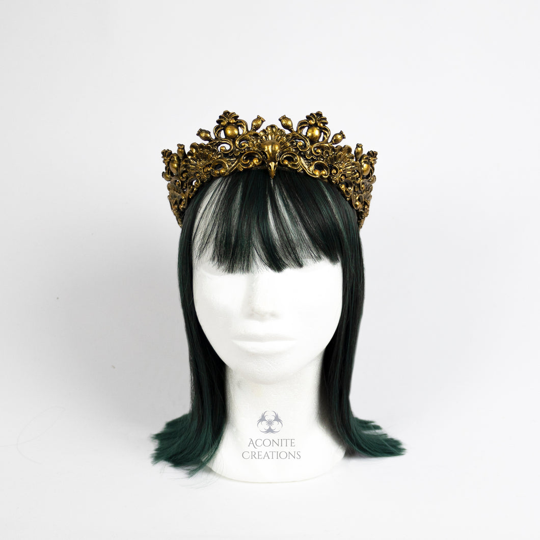 Gold Latex Crown Tiara