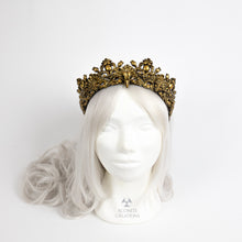 Load image into Gallery viewer, Gold Latex Crown Tiara
