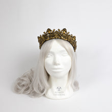 Load image into Gallery viewer, Gold Latex Crown Tiara
