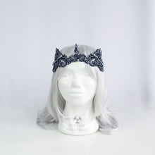 Load image into Gallery viewer, Silver Latex Circlet Crown
