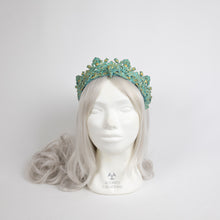 Load image into Gallery viewer, Verdigris Latex Crown Tiara
